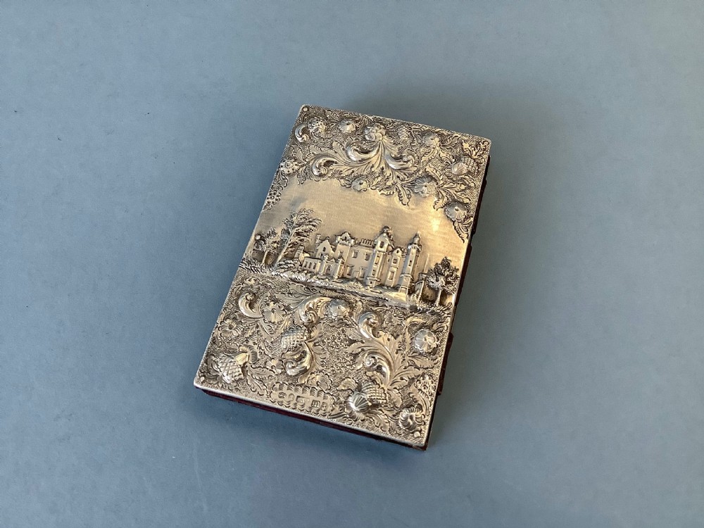 Antique Silver William IV Castle Top Aide Memoire View III
