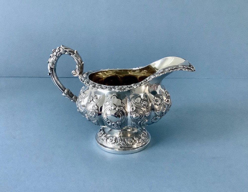 Antique William IV Silver Jug