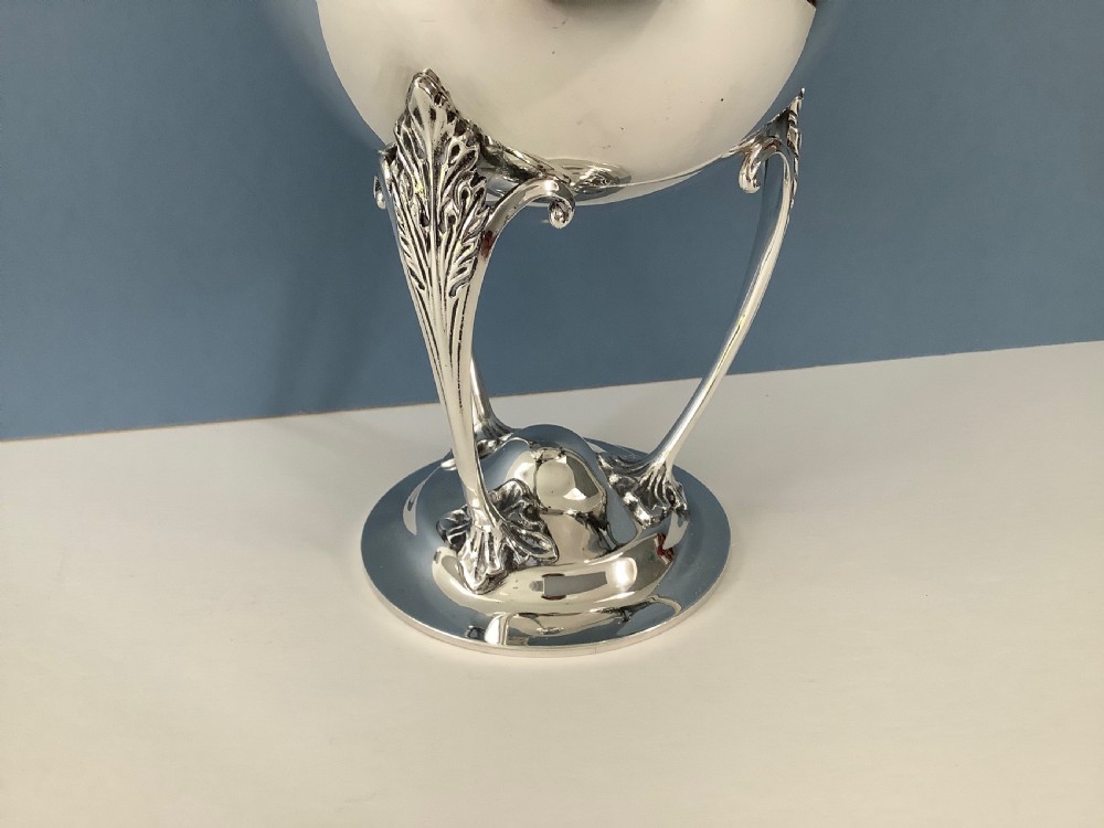 Antique Arts & Crafts Silver Bowl / Cup View V
