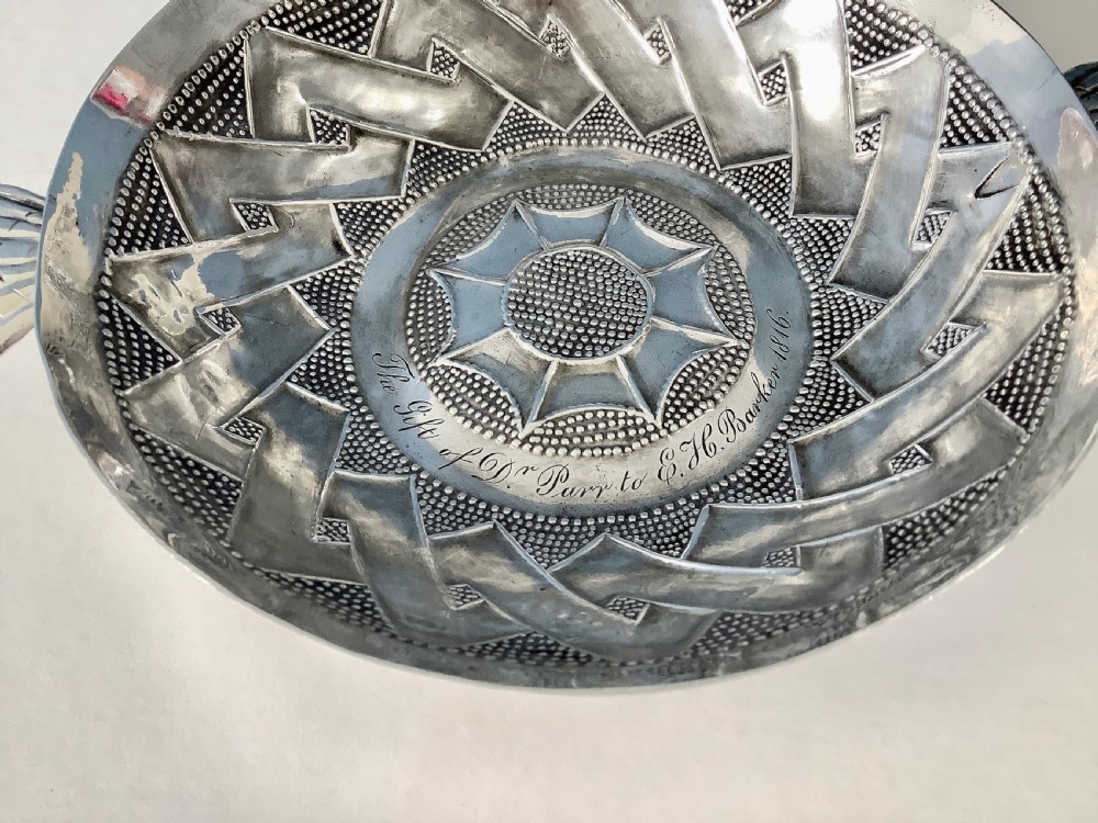 Antique Charles I Silver Sweetmeat Dish View VI