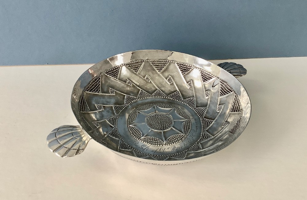 Antique Charles I Silver Sweetmeat Dish View X