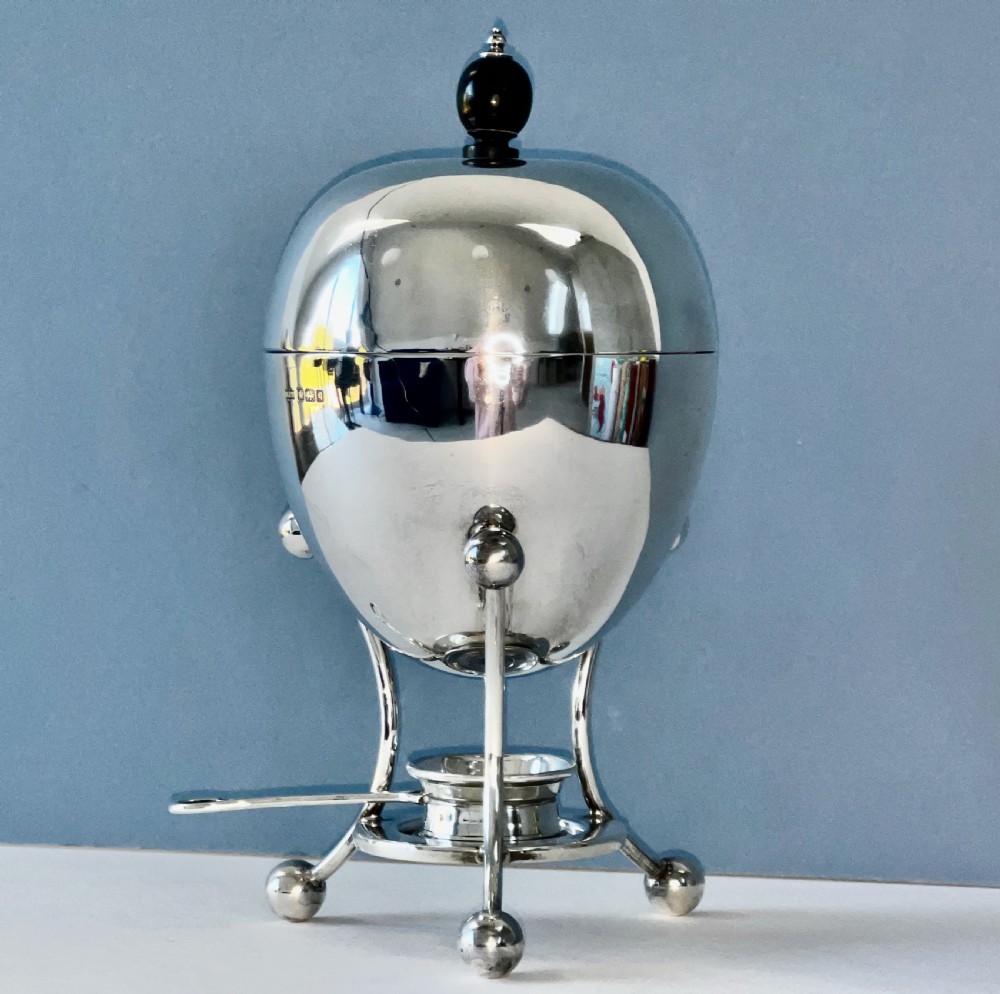 Antique Edwardian Solid Silver Egg Coddler