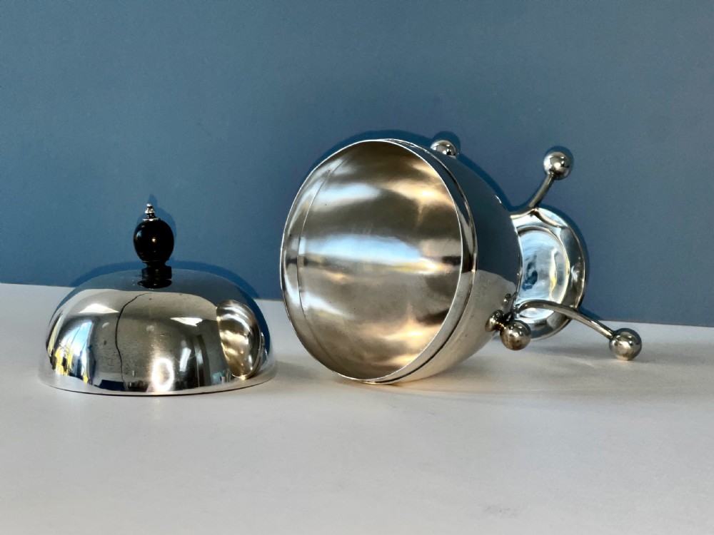 Antique Edwardian Solid Silver Egg Coddler View V
