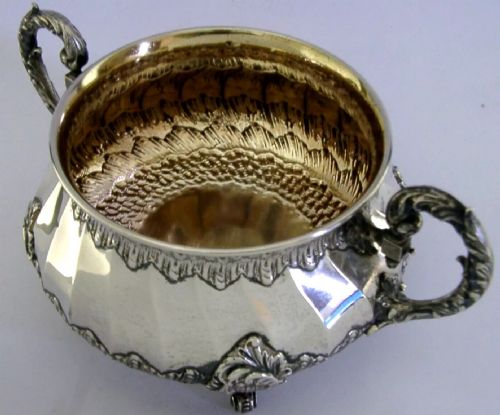 Rare David Andersen Large Solid Silver Bowl Norwegian 1895 Antique 296g