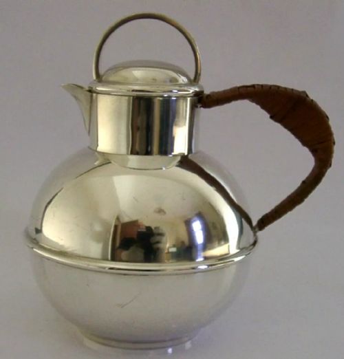 Heavy 322g Rare Large English Sterling Silver Guernsey Milk Can Jug 1969 Stylish