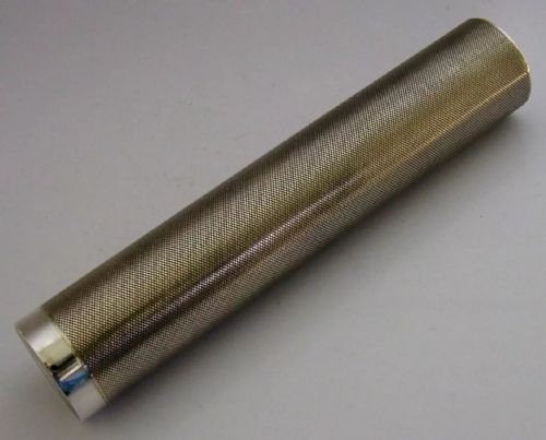 Large Sterling Silver Toothbrush or Cigar Tube Holder Case Box 1930 Mint 118g