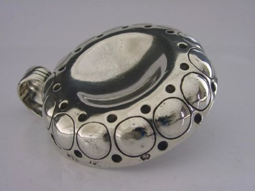 RARE EARLY 1768 FRENCH ANTIQUE SOLID STERLING SILVER WINE TASTER BARWARE - ADDITIONAL PHOTO 4