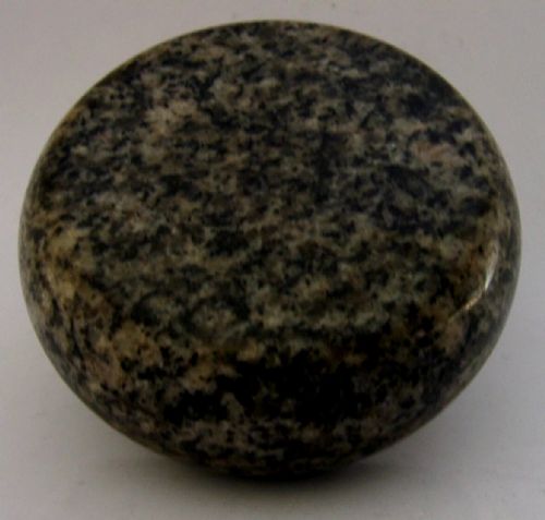 UNUSUAL SCOTTISH PROVINCIAL STERLING SILVER CURLING STONE DESK PAPERWEIGHT 1955 - ADDITIONAL PHOTO 5