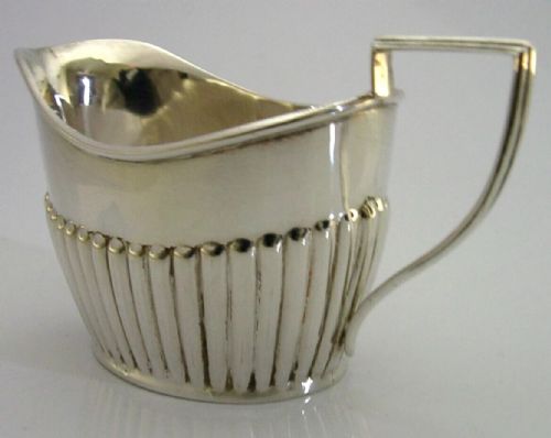 BEAUTIFUL VICTORIAN SOLID SILVER ENGLISH CREAM JUG 1899 ANTIQUE 50G - ADDITIONAL PHOTO 6