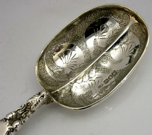 LARGE ENGLISH STERLING SILVER CORONATION BAPTISM SPOON KIND EDWARD 1902 ROYAL - ADDITIONAL PHOTO 1