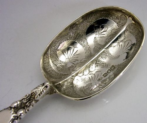 LARGE ENGLISH STERLING SILVER CORONATION BAPTISM SPOON KIND EDWARD 1902 ROYAL - ADDITIONAL PHOTO 4