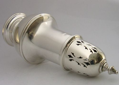 HEAVY LARGE 162G SOLID STERLING SILVER SUGAR CASTER SHAKER 1967 - ADDITIONAL PHOTO 2