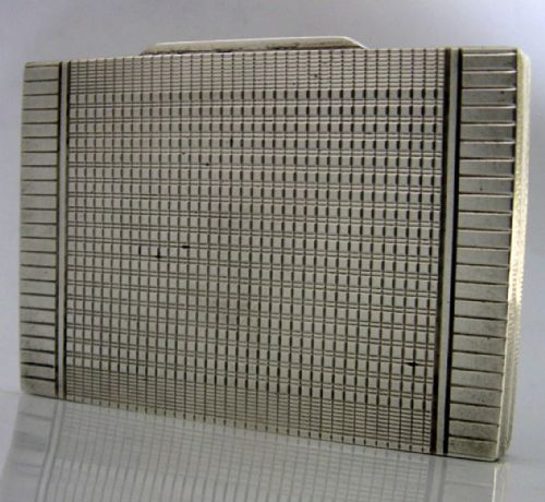 CZECHOSLOVAKIAN 900 SOLID SILVER BOX 1940'S ART DECO 69G - ADDITIONAL PHOTO 7