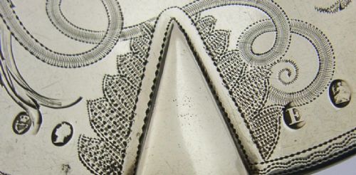RARE IRISH SOLID STERLING SILVER SEAHORSE FISH SLICE SERVER 1825 ANTIQUE 124G - ADDITIONAL PHOTO 7