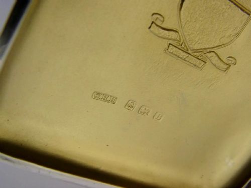 STERLING SILVER ENAMEL PLYMOUTH MARJON UNIVERSITY CIGARETTE CASE 1926 ANTIQUE - ADDITIONAL PHOTO 6