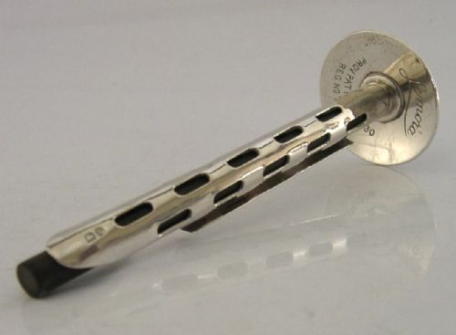 RARE ART DECO STERLING SILVER LEMON JUICER 1930 ANTIQUE COCKTAIL BAR - ADDITIONAL PHOTO 5