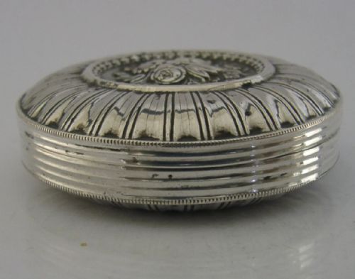 BEAUTIFUL GEORGIAN SOLID STERLING SILVER BOX REGENCY PERIOD C1820 - ADDITIONAL PHOTO 5