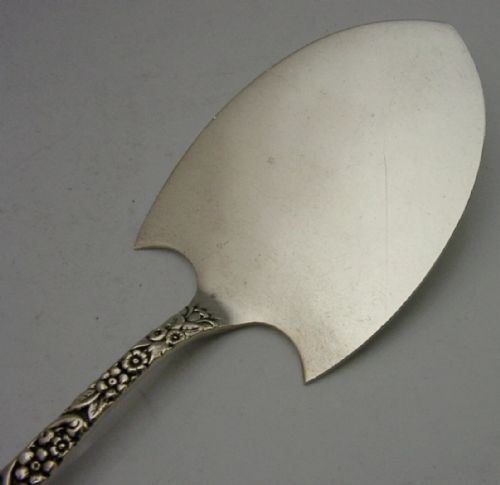 JENKINS JENKINS 69G STERLING SILVER PIE SERVERS C1910 REPOUSSE BALTIMORE - ADDITIONAL PHOTO 6