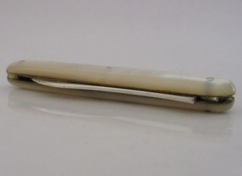 UNUSUAL ENGLISH STERLING SILVER NUT PICK NUTPICK ANTIQUE 1908 MINT - ADDITIONAL PHOTO 3