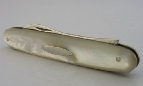 UNUSUAL ENGLISH STERLING SILVER NUT PICK NUTPICK ANTIQUE 1908 MINT - ADDITIONAL PHOTO 6