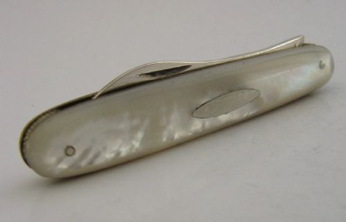 UNUSUAL ENGLISH STERLING SILVER NUT PICK NUTPICK ANTIQUE 1908 MINT - ADDITIONAL PHOTO 7