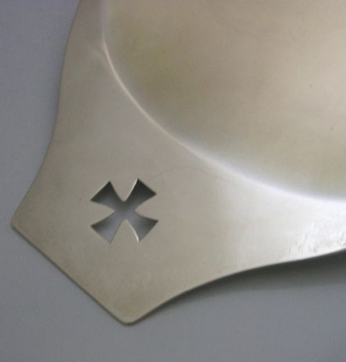 LARGE 10 INCH 246G SOLID SILVER COMMUNION PATEN DISH TRAY RELIGIOUS 1967 - ADDITIONAL PHOTO 1