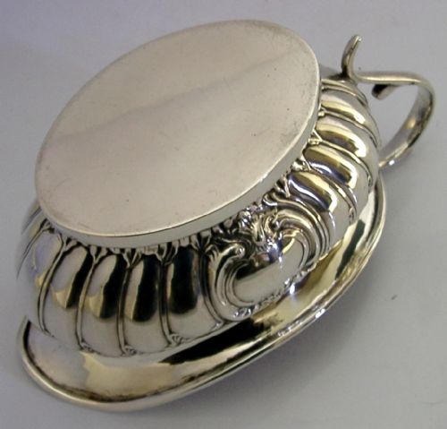 MINT 117G ART NOUVEAU STERLING SILVER JUG 1903 EDWARDIAN ANTIQUE - ADDITIONAL PHOTO 5