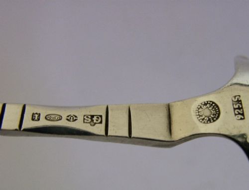 GEORG JENSEN ARTS CRAFTS STERLING SILVER PATTERN 41 LADLE 1926 ANTIQUE - ADDITIONAL PHOTO 6