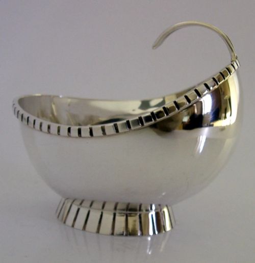 STUNNING MID CENTURY MODERN STERLING SILVER JUG GERMAN C1960 71G - ADDITIONAL PHOTO 1