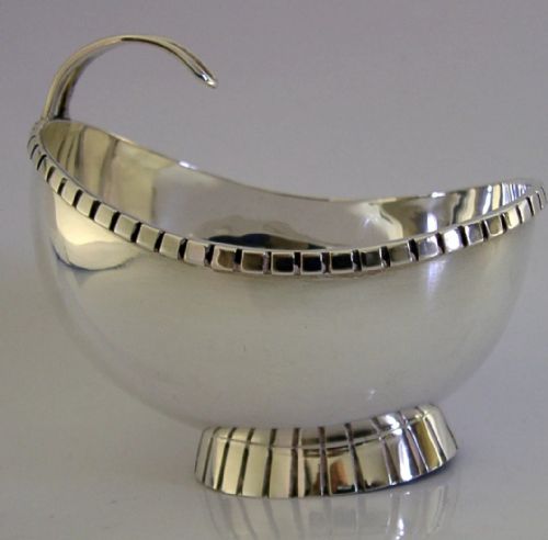 STUNNING MID CENTURY MODERN STERLING SILVER JUG GERMAN C1960 71G - ADDITIONAL PHOTO 2