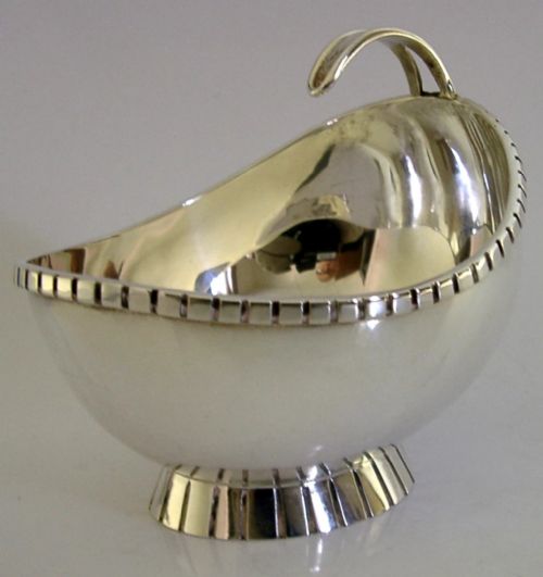 STUNNING MID CENTURY MODERN STERLING SILVER JUG GERMAN C1960 71G - ADDITIONAL PHOTO 3