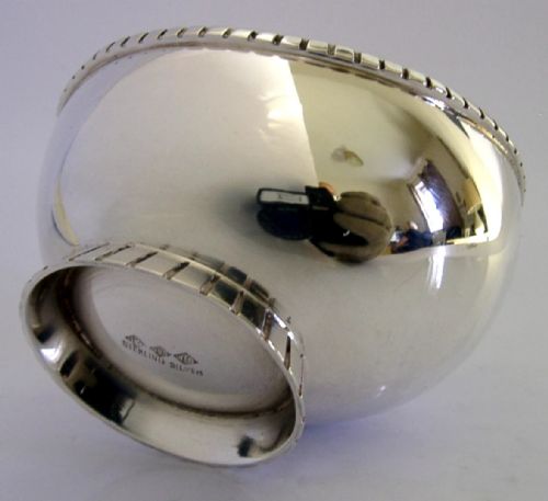 STUNNING MID CENTURY MODERN STERLING SILVER JUG GERMAN C1960 71G - ADDITIONAL PHOTO 5