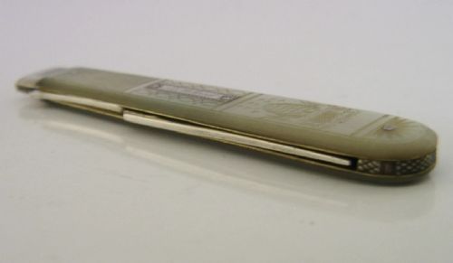 RARE STERLING SILVER BEEHIVE BEES FOLDING FORK 1827 ENGLISH ANTIQUE GEORGIAN - ADDITIONAL PHOTO 10