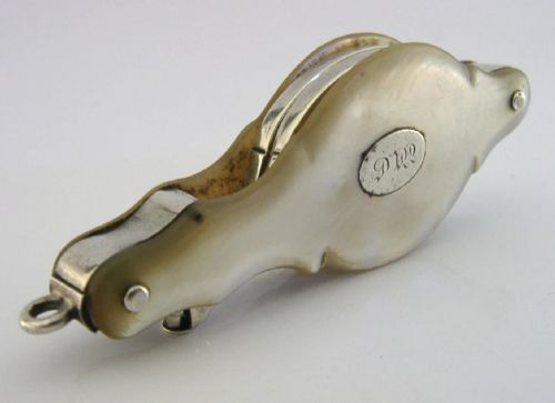 STERLING SILVER FOLDING GLASSES MAGNIFYING C1870 VICTORIAN ANTIQUES LORGNETTES - ADDITIONAL PHOTO 6