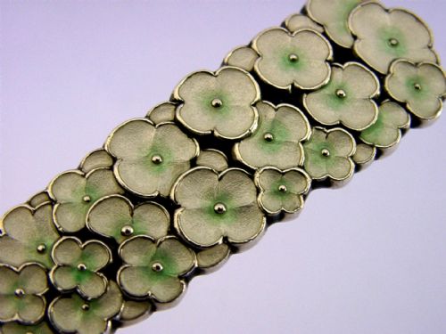 DANISH STERLING SILVER ENAMEL CHRISTMAS SPOON 1956 48G - ADDITIONAL PHOTO 4