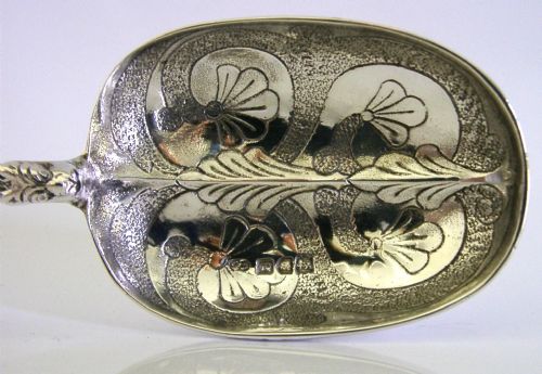 LARGE 102G ENGLISH STERLING SILVER CORONATION BAPTISM SPOON 1902 EDWARDIAN - ADDITIONAL PHOTO 2