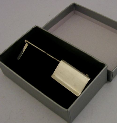 RARE ASPREY SOLID STERLING SILVER MECHANICAL BOOKMARK 1932 ART DECO - ADDITIONAL PHOTO 2