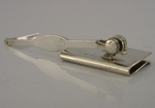 RARE ASPREY SOLID STERLING SILVER MECHANICAL BOOKMARK 1932 ART DECO - ADDITIONAL PHOTO 7