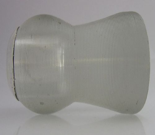 LARGE VICTORIAN STERLING SILVER TOPPED CORK SHAPED MATCHSTRIKER 1901 HEAVY 340G - ADDITIONAL PHOTO 5