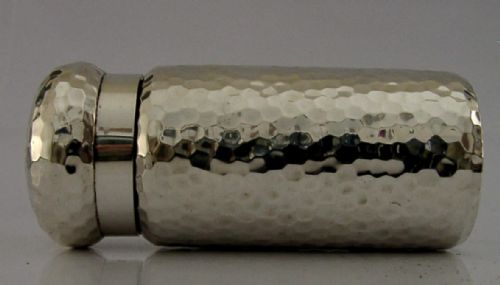 BEAUTIFUL 82G ENGLISH STERLING SILVER POT BOX JAR 1905 ANTIQUE ARTS CRAFTS - ADDITIONAL PHOTO 5