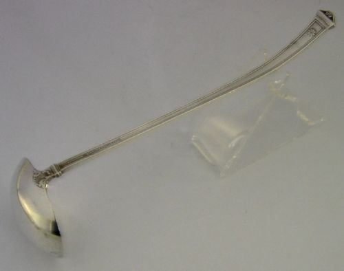 AMERICAN TIFFANY CO STERLING SILVER LADLE 1916 SAN LORENZO PATTERN ANTIQUE - ADDITIONAL PHOTO 1