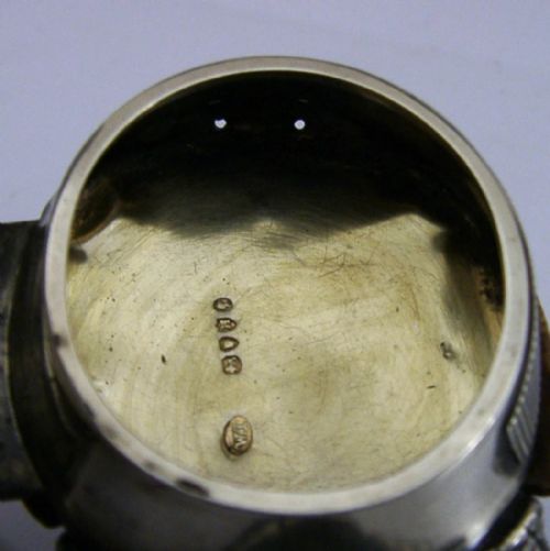 VERY RARE SOLID SILVER VESTA CASE MATCHSTRIKER ANTIQUE 1883 VICTORIAN NOVELTY - ADDITIONAL PHOTO 7