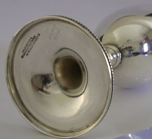 LARGE STERLING SILVER TROPHY CUP TALYBONT SHOW BEST SHORT HORN COW 1916 157G - ADDITIONAL PHOTO 6