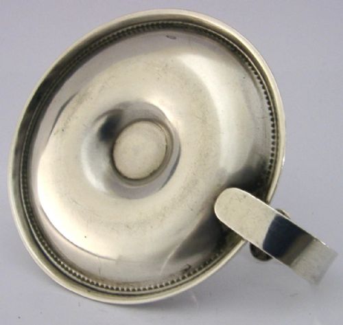 VICTORIAN STERLING SILVER GO TO BED CHANDERSTICK CANDLE STICK HOLDER 1899 - ADDITIONAL PHOTO 6