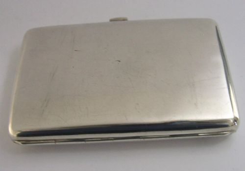 BEAUTIFUL RUSSIAN SOLID SILVER CIGARETTE CASE C1900 ANTIQUE 96G - ADDITIONAL PHOTO 6