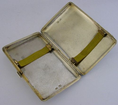 BEAUTIFUL RUSSIAN SOLID SILVER CIGARETTE CASE C1900 ANTIQUE 96G - ADDITIONAL PHOTO 7