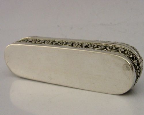 TOP QUALITY INDIAN 92G SOLID SILVER BOX KUTCH C1890 ANTIQUE - ADDITIONAL PHOTO 7