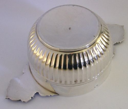 BEAUTIFUL 168G FRENCH SOLID STERLING SILVER TWO HANDLED BOWL C1890 ANTIQUE - ADDITIONAL PHOTO 7