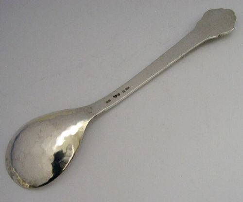 OTTO LARSSON SOLID SILVER ARTS CRAFTS SWEDISH SPOON 1916 HAND MADE - ADDITIONAL PHOTO 3