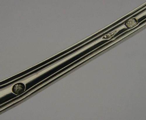 RARE C1820 FRENCH SOLID STERLING SILVER LARGE SUGAR SIFTER SPOON ANTIQUE 58G - ADDITIONAL PHOTO 4